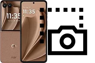 Captura de pantalla en Motorola Razr+ 2025