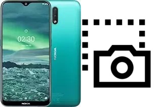 Captura de pantalla en Nokia 2.3