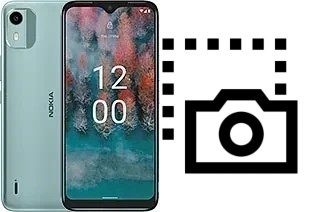 Captura de pantalla en Nokia C12 Plus