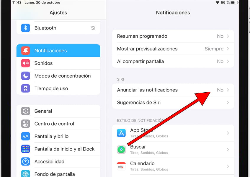 Permitir notificaciones iOS