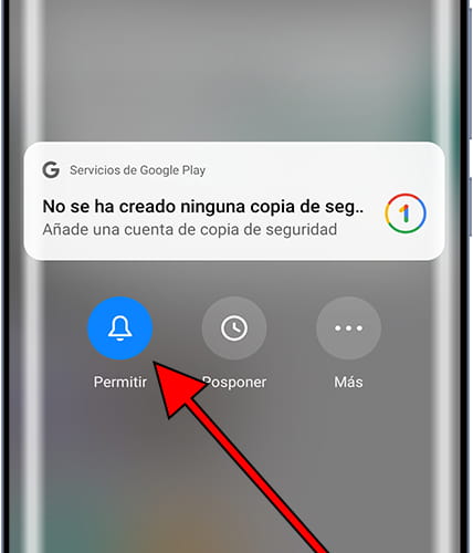 Permitir notificaciones Xiaomi