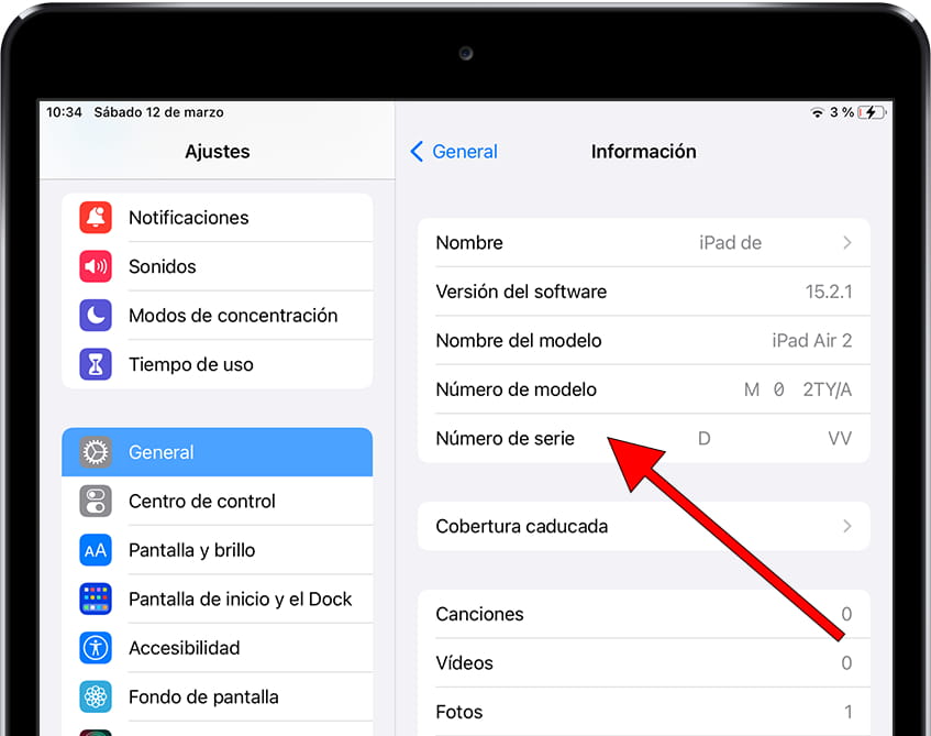 IMEI iPad