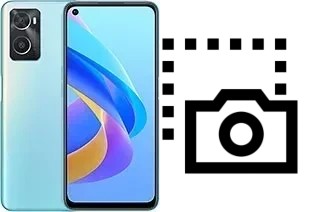 Captura de pantalla en Oppo A76