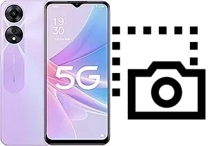 Captura de pantalla en Oppo A58