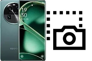 Captura de pantalla en Oppo Find X6
