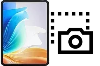 Captura de pantalla en Oppo Pad Neo