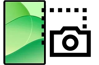 Captura de pantalla en Oppo Pad SE