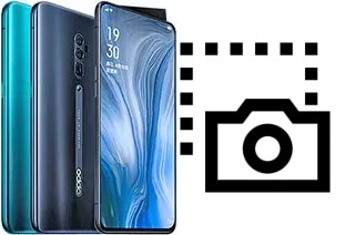 Captura de pantalla en Oppo Reno 10x zoom