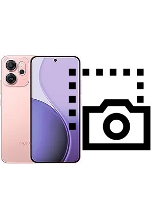Captura de pantalla en Oppo Reno14 F