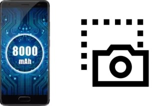 Captura de pantalla en Oukitel K8000