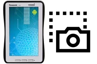 Captura de pantalla en Panasonic Toughpad JT-B1