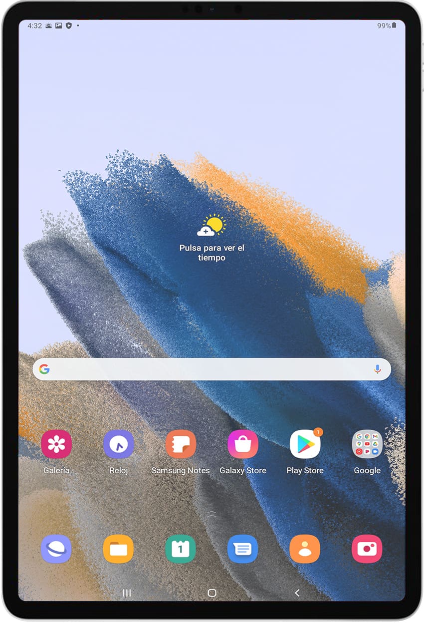 Pantalla inicio