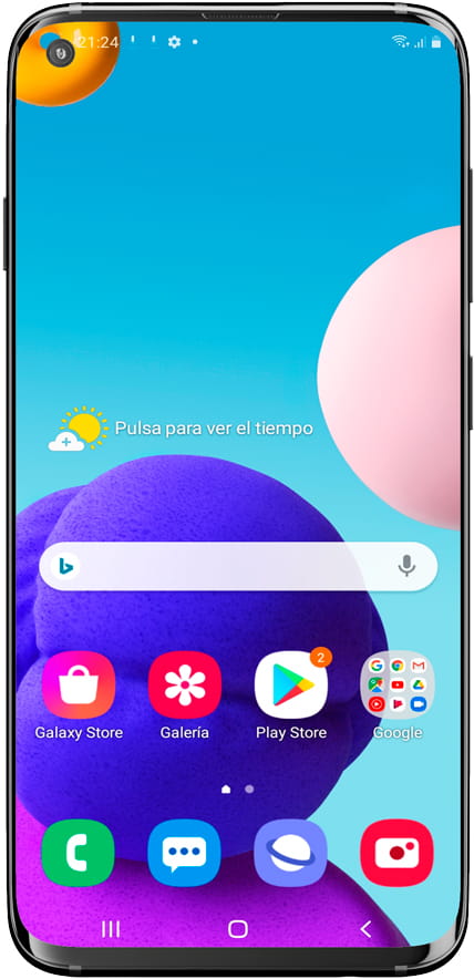 Pantalla inicio
