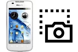 Captura de pantalla en Philips D633