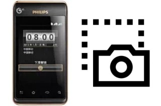 Captura de pantalla en Philips T939