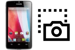 Captura de pantalla en Philips W6360