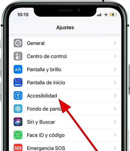 Accesibilidad iOS