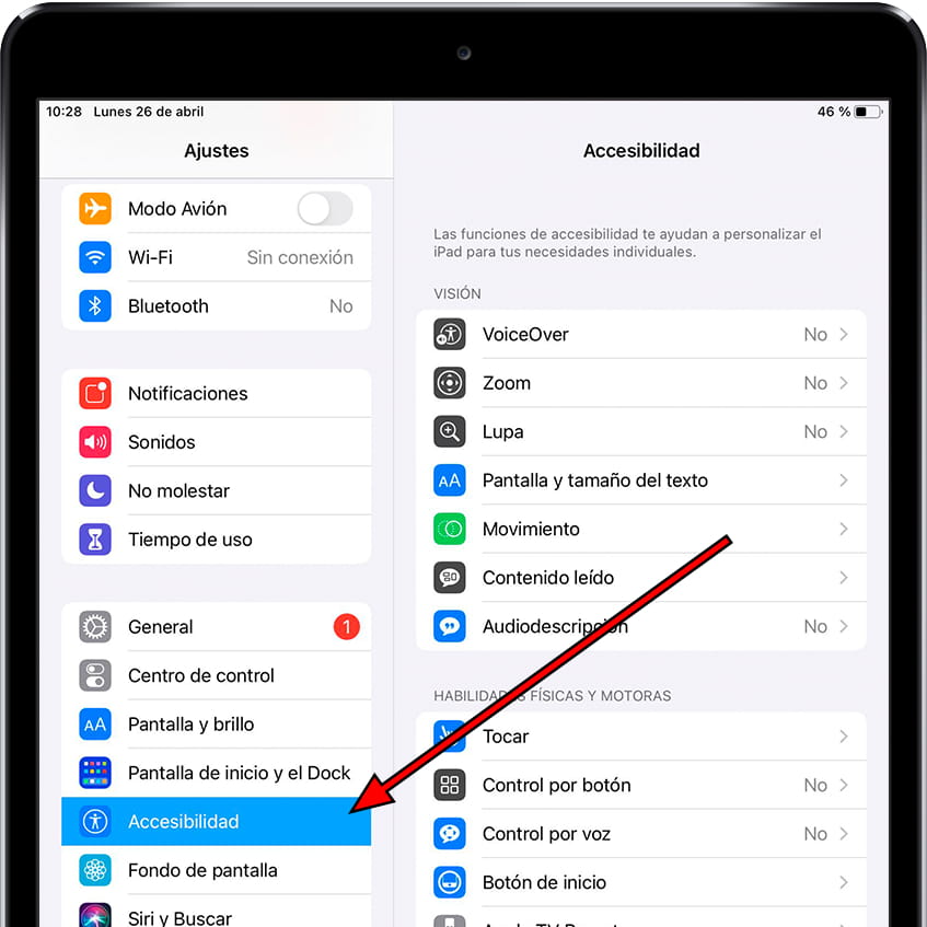 Accesibilidad iOS