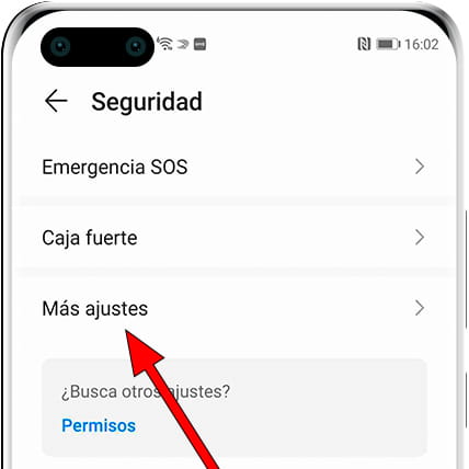 Menú avanzado Android