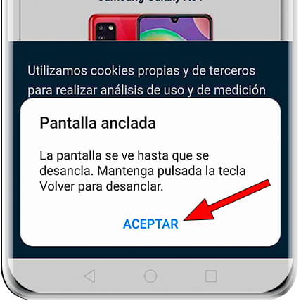 Fijar app Android