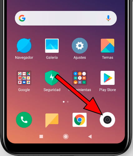 Aplicación Cámara Mi Note 10 Lite