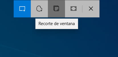 Recorte ventana y anotaciones Windows