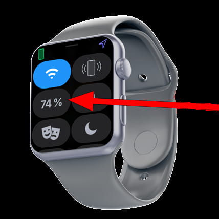 Porcentaje batería Apple Watch