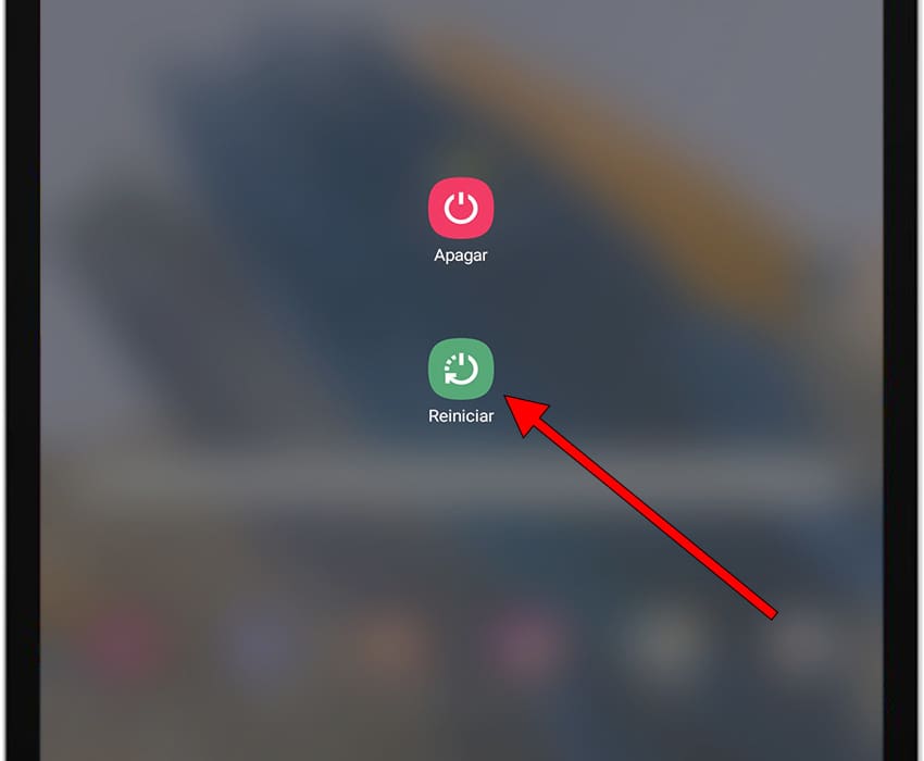 Reiniciar Samsung
