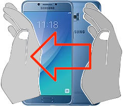 Captura de pantalla en Samsung Galaxy C5 Pro