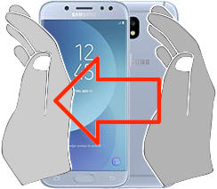 Captura de pantalla en Samsung Galaxy J5 (2017)