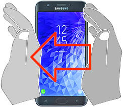 Captura de pantalla en Samsung Galaxy J7 (2018)