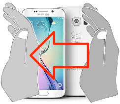 Captura de pantalla en Samsung Galaxy S6 edge