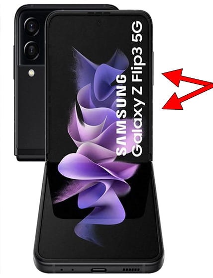 Captura de pantalla en Samsung Galaxy Z Flip 5G