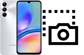 Captura de pantalla en Samsung Galaxy A05s