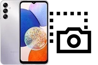 Captura de pantalla en Samsung Galaxy A14 5G