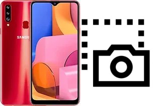 Captura de pantalla en Samsung Galaxy A20s