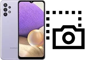 Captura de pantalla en Samsung Galaxy A32 5G
