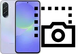 Captura de pantalla en Samsung Galaxy A36