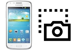 Captura de pantalla en Samsung Galaxy Core I8260