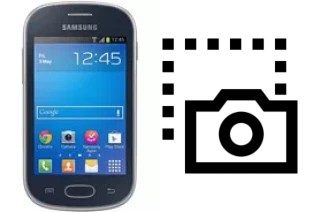Captura de pantalla en Samsung Galaxy Fame Lite S6790