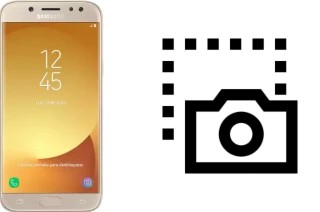 Captura de pantalla en Samsung Galaxy J5 Pro