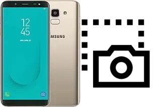 Captura de pantalla en Samsung Galaxy J6