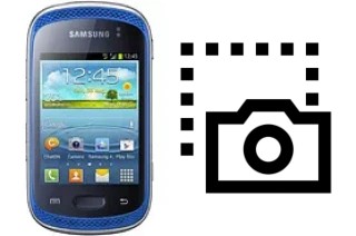 Captura de pantalla en Samsung Galaxy Music Duos S6012
