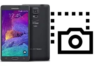 Captura de pantalla en Samsung Galaxy Note 4 (USA)