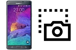 Captura de pantalla en Samsung Galaxy Note 4 Duos