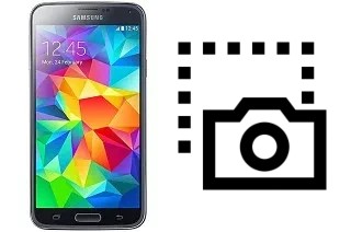 Captura de pantalla en Samsung Galaxy S5 Plus