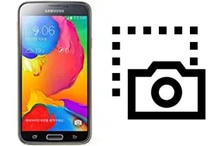 Captura de pantalla en Samsung Galaxy S5 LTE-A