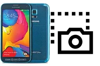 Captura de pantalla en Samsung Galaxy S5 Sport