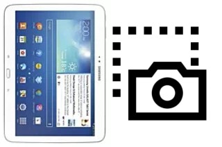 Captura de pantalla en Samsung Galaxy Tab 3 10.1 P5210