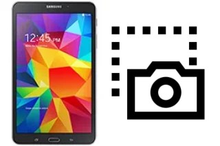Captura de pantalla en Samsung Galaxy Tab 4 8.0 LTE